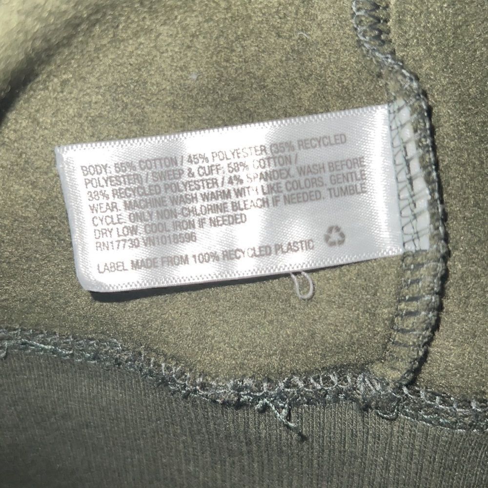 ALL IN MOTION Olive Green Fleece Pullover Sweater-XL NWT - Picture 8 of 8